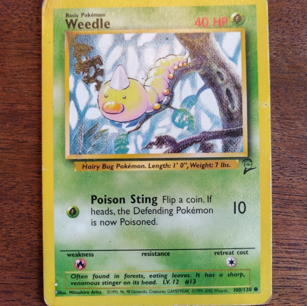 Bundle of 20 Pokemon Cards, Includes Weedle & Machoke - Picture 7 of 16